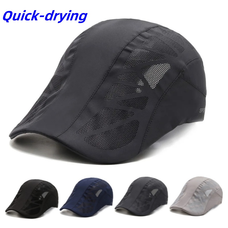 Outdoor Sport An - SPORTS Letter Printed Quick-drying Tennis Golf