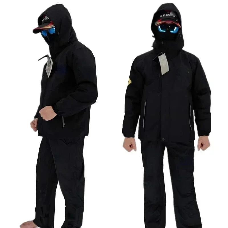 Thick Fishing Clothes Set Wint - đánh giá và giá Outdoor Sport Waterproof Pants