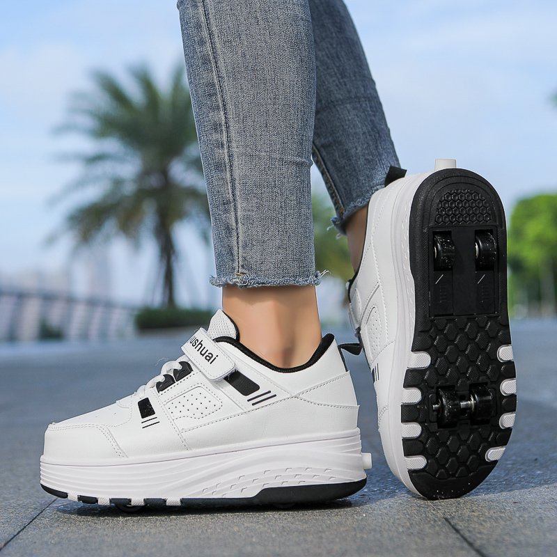 Kids 4‑Wheel Retractable Rolle - đánh giá và giá Outdoor Sports Shoes