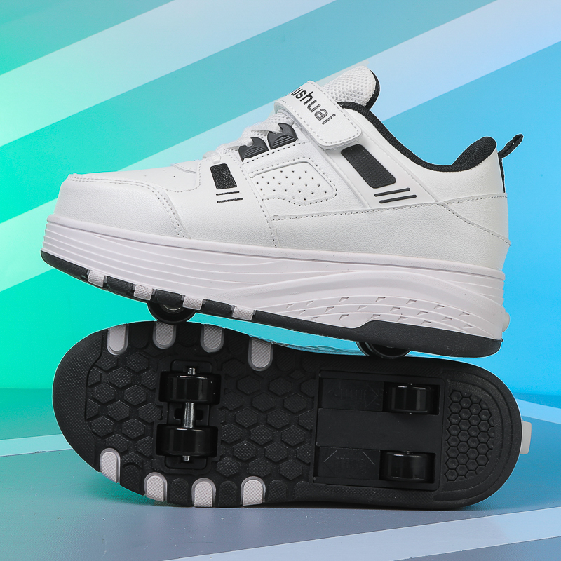Kids 4‑Wheel Retractable Rolle - đánh giá và giá Outdoor Sports Shoes