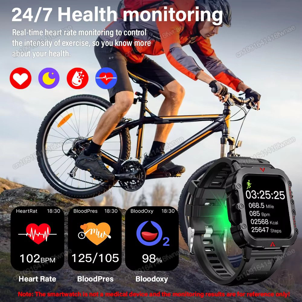 New Men's Smart Watch LED Flas - đánh giá và giá Outdoor Sport Day